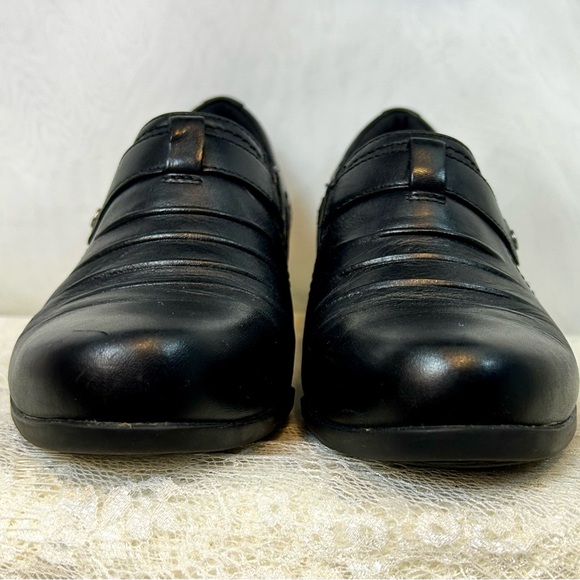 Clarks Womens Artisan Rosalyn Nicole Pump Loafer Block Heels Sz 7 M - Picture 3 of 11